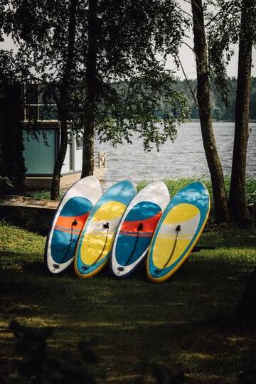 Фото номера Дом для отпуска Дома для отпуска Lake House Resto г. Балтэзерс 50