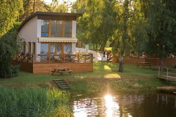 Фото номера Дом для отпуска Дома для отпуска Lake House Resto г. Балтэзерс 52